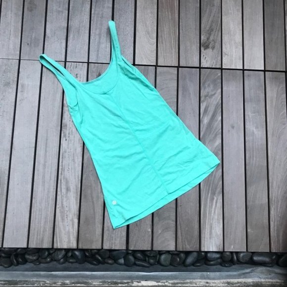 LULULEMON Seaweed Green Ebb Street Tank Top II - Picture 2 of 4